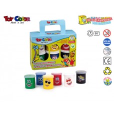TOY COLOR ΔΑΚΤΥΛΟΜΠΟΓΙΕΣ S/WASH. 6ΧΡ.x100gr